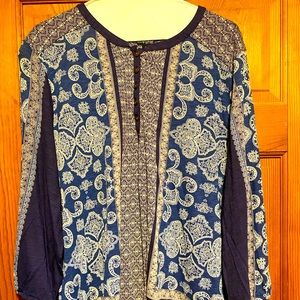 Woman’s blouse, peasant style, long length